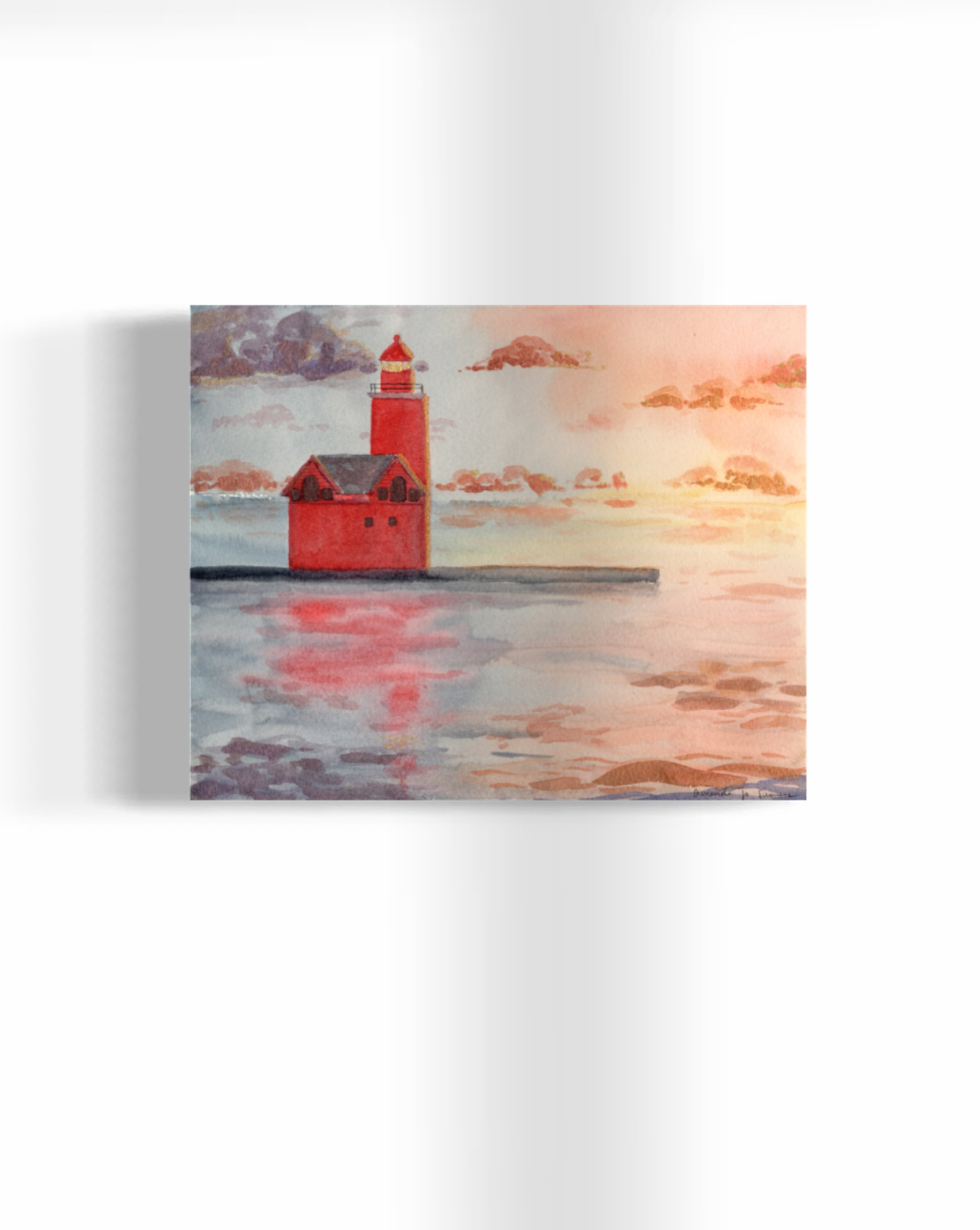 The Effect of Light- Holland Lighthouse