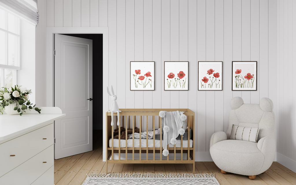 Poppy series (4 piece set)