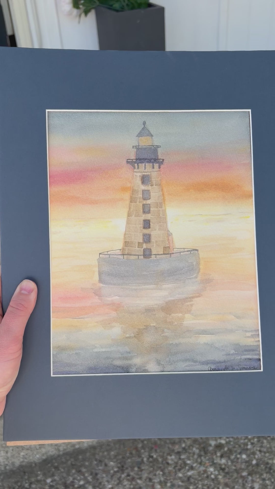 The Effect of Light- Stannard Rock Lighthouse {Original}